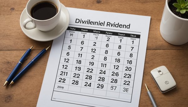 L'importance du calendrier des dividendes pour les investisseurs